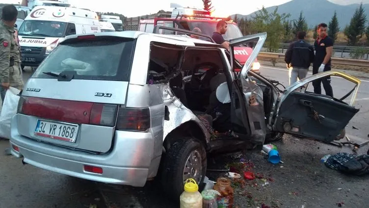 Osmaniye’de zincirleme trafik kazası: 1 ölü, 4 yaralı!