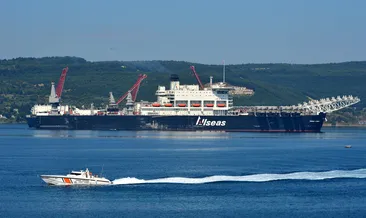 Türk Akımı için gelen dev gemi, Çanakkale’de