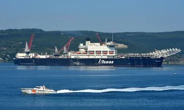 Türk Akımı için gelen dev gemi, Çanakkale’de