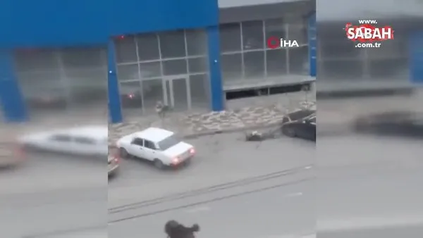 Rusya'da silahlı saldırgan sokak ortasında dehşet saçtı: 4 ölü | Video