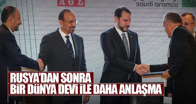 Saudi Aramco 18 Türk şirketi ile anlaşma imzaladı