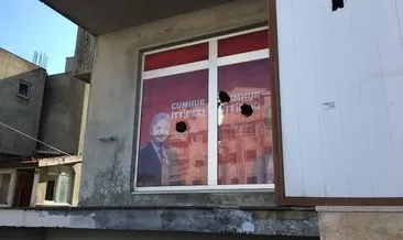 Silivri’de Cumhur İttifakı seçim bürosuna taşlı saldırı