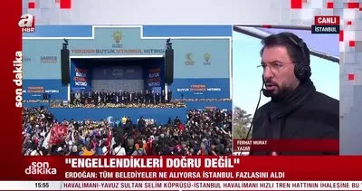 Başkan Erdoğan, İstanbul’un belediye başkan adaylarını tek tek sahneye aldı | Video