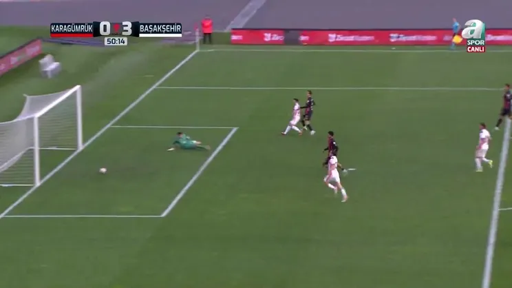 GOL | Fatih Karagümrük 0-3 RAMS Başakşehir