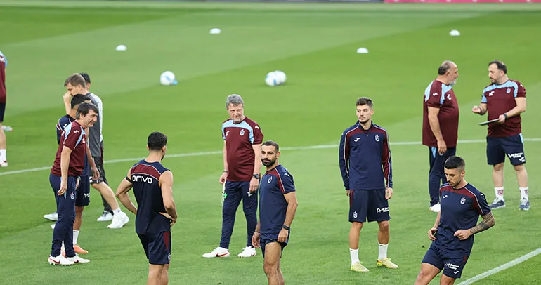 Trabzonspor, Ferencvaros maçına hazır!
