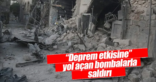 Halep’te yerleşim yerine bombalı saldırı