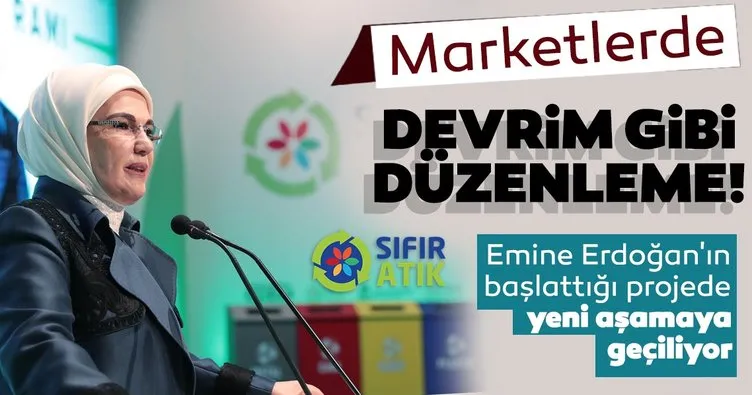 SON DAKİKA! Marketler için devrim gibi düzenleme: Emine Erdoğan’ın projesinde yeni aşamaya geçiliyor!