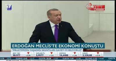 Başkan Erdoğan Meclis’te ekonomi konuştu!