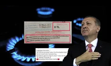 Bedava doğalgaz müjdesi gerçek oldu! İlk faturalar geldi! ’Adam ödedi, yaparsa Erdoğan yapar’