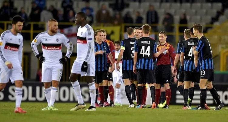 Brugge – Beşiktaş maçı sosyal medyayı salladı