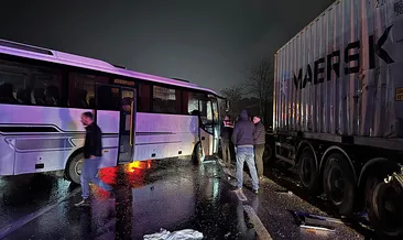 Sakarya'da zincirleme kaza! 12 kişi yaralandı #bilecik