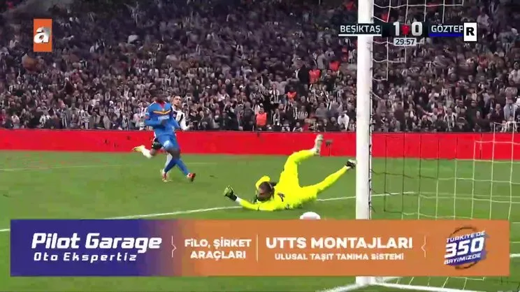 GOL | Beşiktaş 1-0 Göztepe