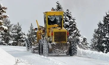 Ardahan'da kar nedeniyle kapanan 33 köy yolu ulaşıma açıldı #ardahan