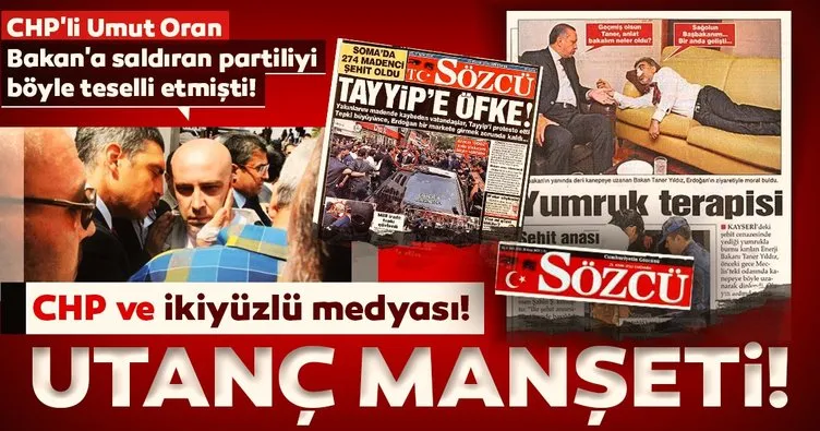 İki yüzlü CHP ve CHP medyasının utanç manşetleri!
