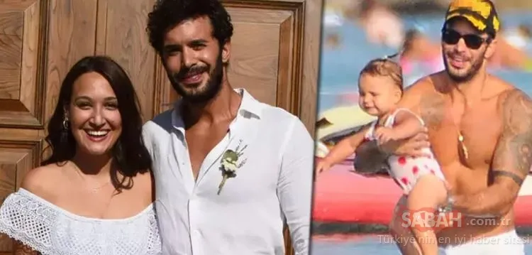 Barış Arduç kızı için dinazor kılığına girdi! O anları Gupse Özay paylaştı!