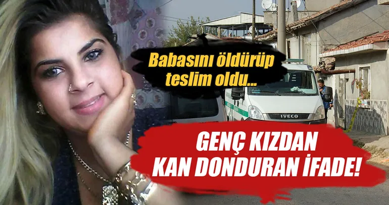 Annesini döven babasını öldürdü