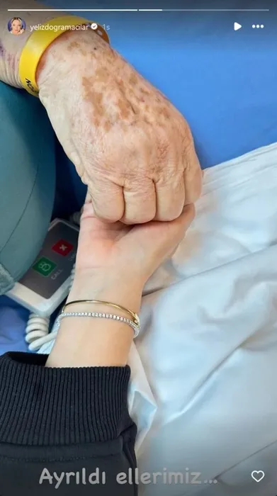 Oyuncu Yeliz Doğramacılar’ın baba acısı! ’Ayrıldı ellerimiz’