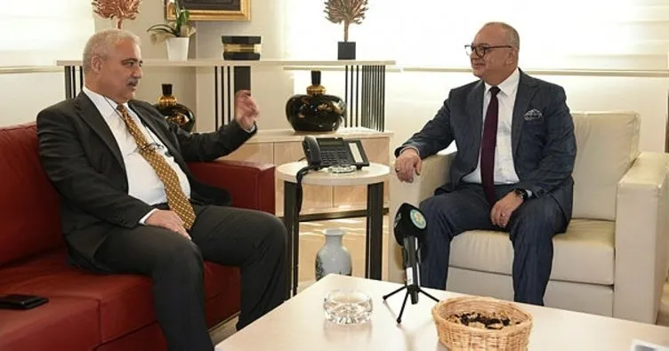 Vali Güvençer, Başkan Ergün’ü ziyaret etti