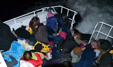 Kuşadası’nda 64 düzensiz göçmen yakalandı
