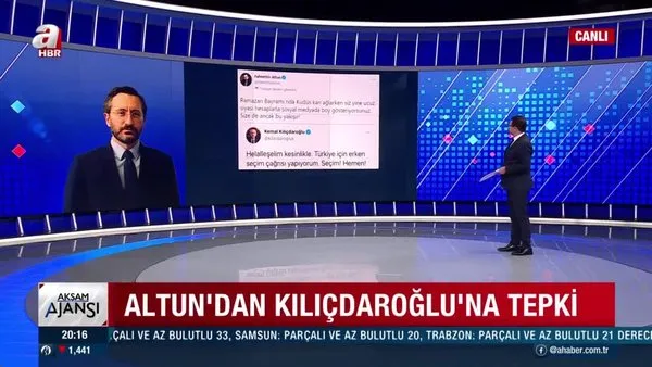 İletişim Başkanı Altun’dan Kılıçdaroğlu’na tepki | Video