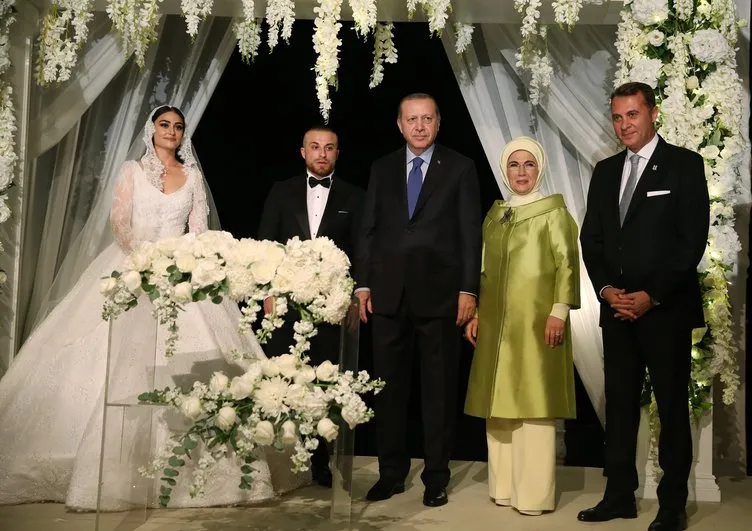 Gökhan Töre, Cumhurbaşkanı Erdoğan'ın şahitliğinde evlendi