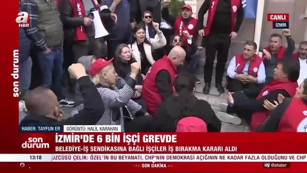 CHP’li Tunç Soyer TİS sözünü tutmadı: 6 bin personel iş bıraktı | Video