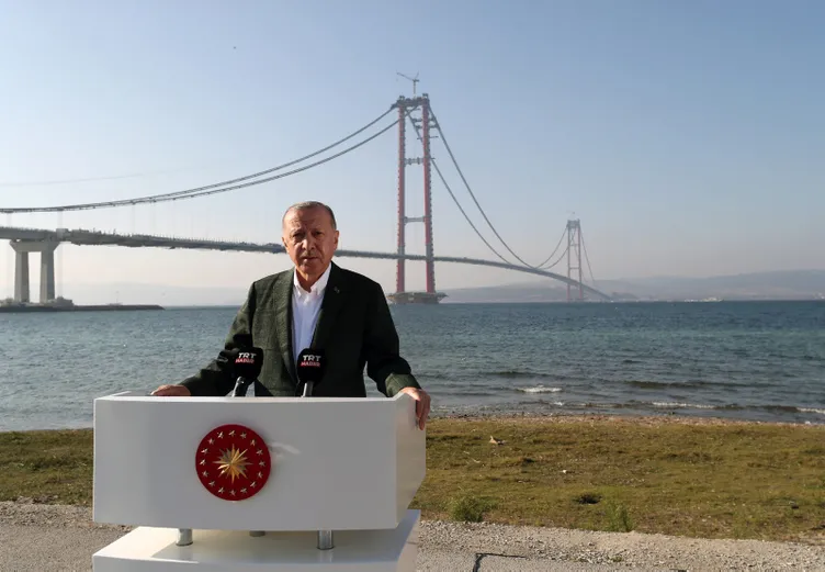 Son dakika | Açılışına 10 gün kala Çanakkale Köprüsü'nde muhteşem detay! Denizin altında...