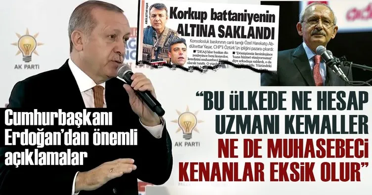Erdoğan: Eğer yiğitsen açıkla Bay Kemal