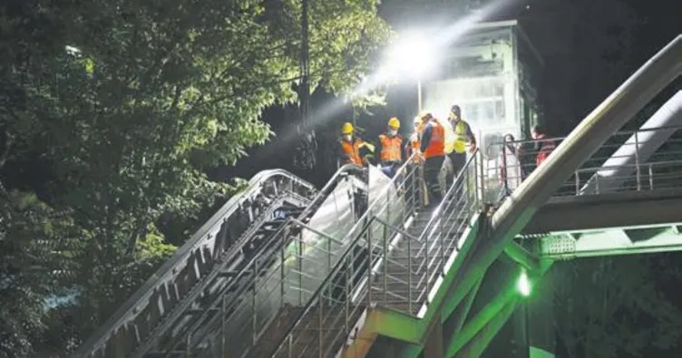 Yürüyen merdivenler elden geçiriliyor