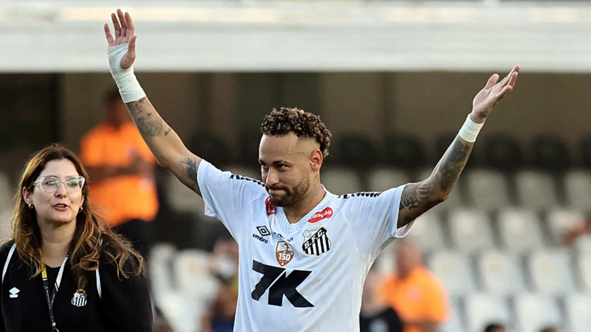 Neymar, Santos ile sözleşme uzattı!