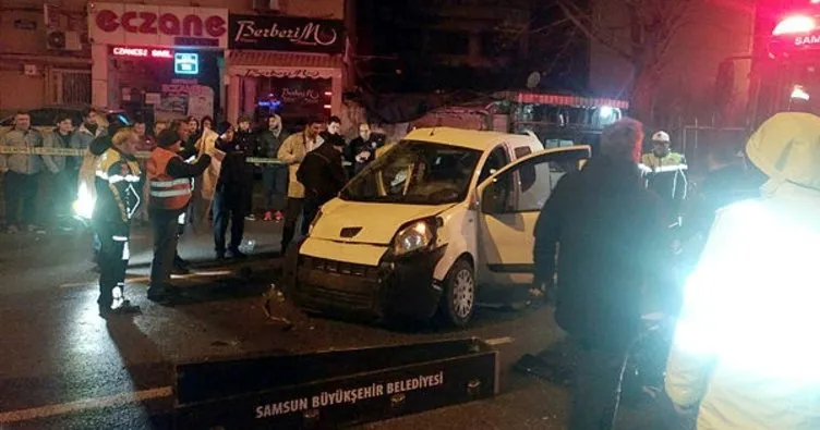 Samsun’da kaza: 1 ölü, 2 yaralı