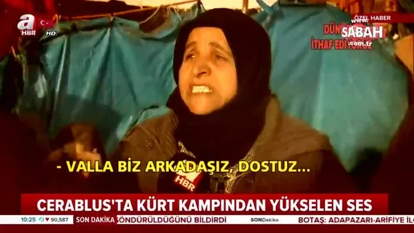 Suriye'deki Kürt kampından yükselen ses! PKK zulmünü gözyaşları içinde böyle anlattı...