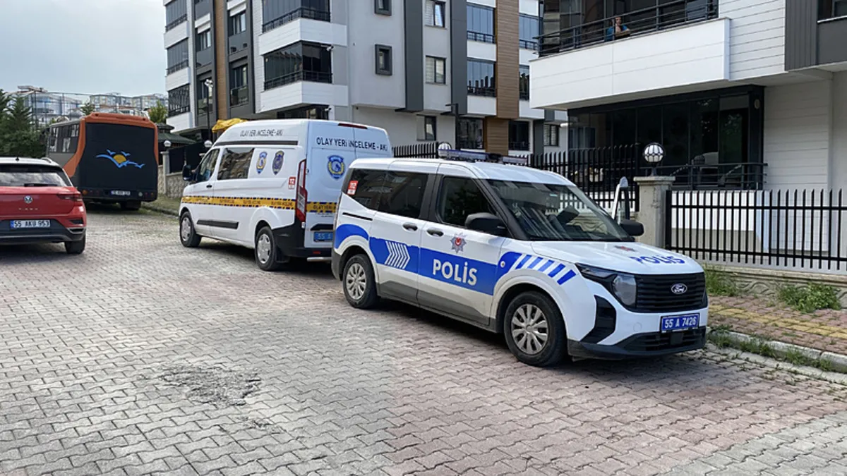 Samsun Atakum'da bir binanın dış görünüşü