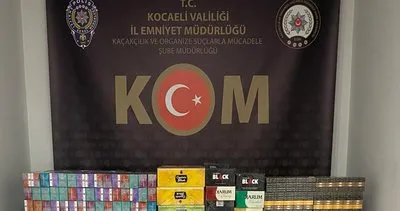 Kargo aracından tonlarca kaçak tütün çıktı! #kocaeli