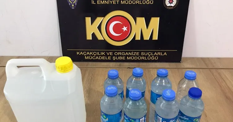 Son dakika: Adıyaman’da sahte alkole operasyon!