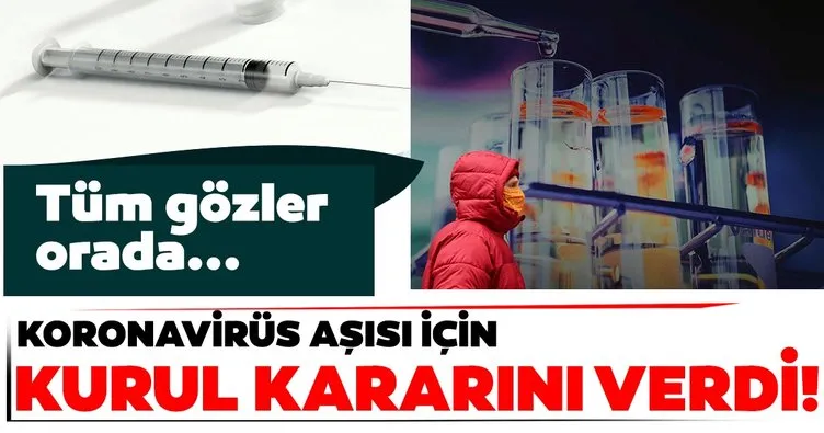 Son dakika haberi: Pfizer/ BioNTech’in corona virüs aşısı için kurul kararını açıkladı