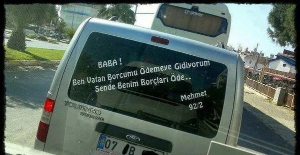 Efsaneleşen kamyon arkası yazıları