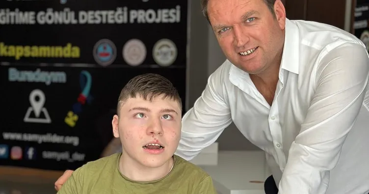 Engelli Emircan hayaline kavuştu