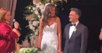 Ünlü şef Arda Türkmen ve sosyal medya fenomeni Melodi Elbirliler evlendi! | Video