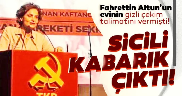 Kaftancıoğlu’nun terör sicili kabarık