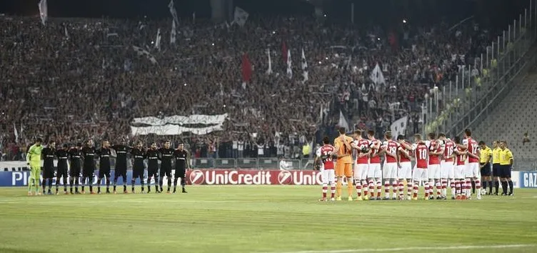 Beşiktaş - Arsenal maçının fotoğrafları