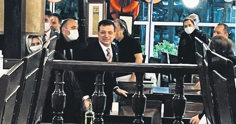 İstanbullu karda mahsur başkan balık sefasında