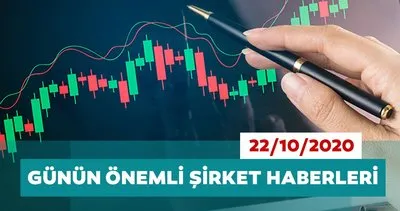 Borsa Istanbul Da Gunun One Cikan Sirket Haberleri Ve Tavsiyeleri 22 10 2020 Haberler Haberleri