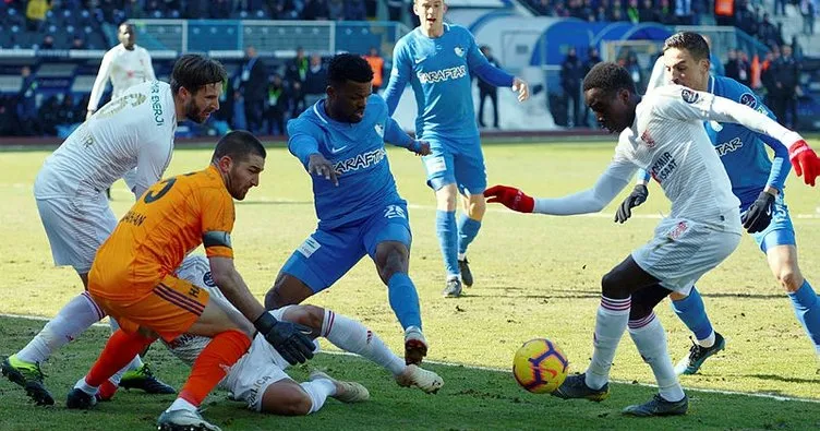 Erzurumspor: 4 - Sivasspor: 2 Maç sonucu