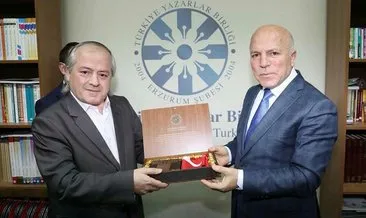 Başkan Sekmen, TYB Erzurum Şubesi’nin konuğu oldu