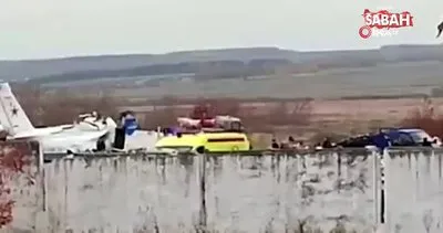 Yeni görüntüler geldi... Rusya’da uçak düştü: 16 ölü, 7 yaralı
