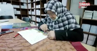 Ehliyet almak için 76 yaşında okuma yazma öğrendi | Video