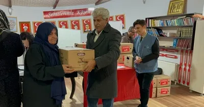 LÖSEV hasta yakınlarına et dağıttı