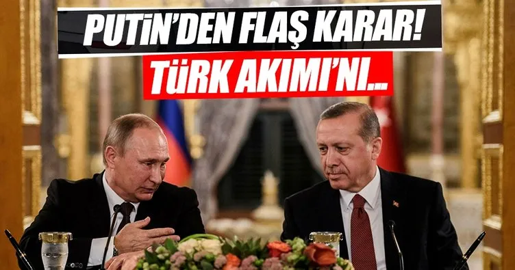 Putin, Türk Akımı boru hattı inşaatını denetleyecek