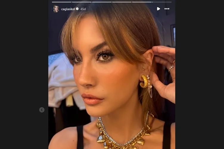 Çağla Şıkel imaj değişikliğine gitti! Saçlarının rengine yorum yağdı